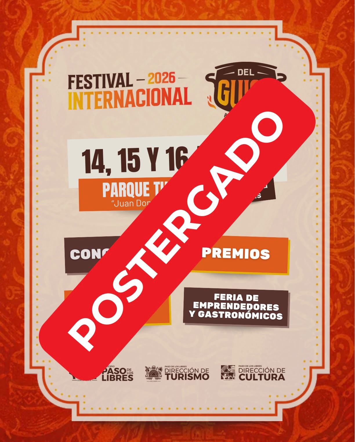 El Municipio posterga el Festival Internacional del Guiso